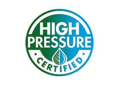 High Pressure Certified logo