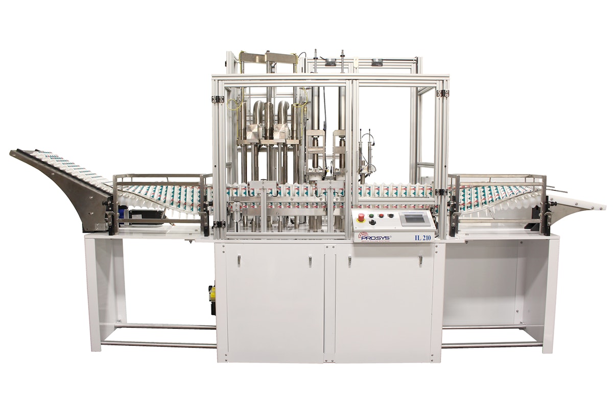 ProSys Inline cartridge filler From ProSys Servo Filling Systems Packaging World