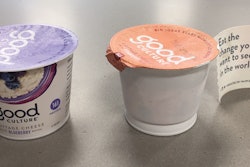 Consumers easily open the product by tearing the vertical side strip to separate the paperboard sleeve from the PP cup and lifting the foil membrane lid.