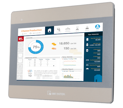 HMI with built-in WiFi