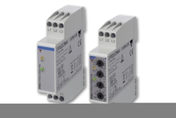 Three-phase monitoring relays