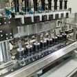 Tubes are filled eight at a time with a mass flow-metered dosing system that handles a range of products.