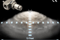 Large Atomizing Spray Nozzle Covers 360 Degrees