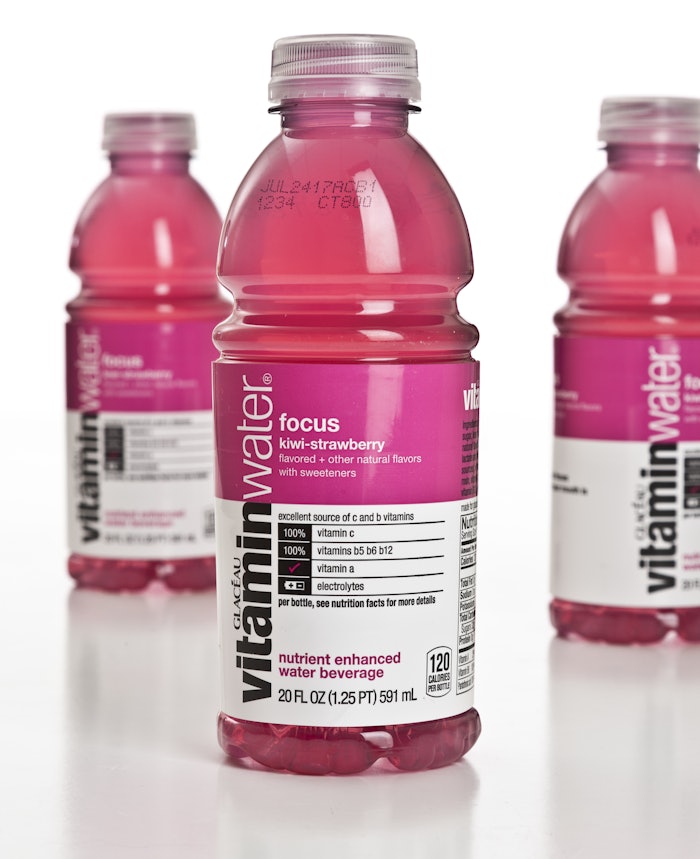 New Bottle For Vitaminwater Reduces Weight By 15 Packaging World