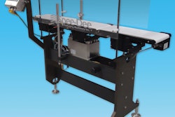 The Evolution’s three-legged stance makes it much easier to balance this checkweigher compared to the competition.