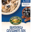 In December 2017, Nature's Path introduced a bright new look for its brands, including this Blueberry Cinnamon Flax instant oatmeal package.