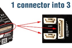 Daisy-chain board connector