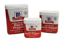 McCormick switched from tin to PET for its Old Bay and Black Pepper products, reducing CO2 emissions by 16%.