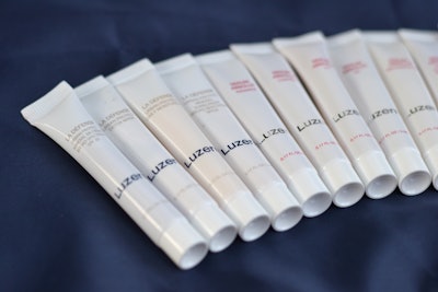 Sonic designed custom sample-size tubes for Luzer’s skincare products that replicate the company’s full-size versions.