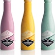Sharp aluminum bottles for beverage launch in Europe.