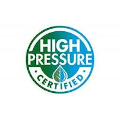 High Pressure Certified logo