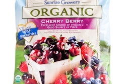 Sunrise Growers Organic Cherry Berry Fruit Blend package