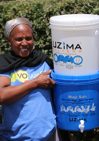 Pregis LLC, Uzima Clean Water Mission partnership