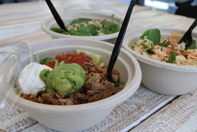 Nature’s Table rolls out compostable bowls made from sugarcane and wheat straw fiber, along with plant-based plastic lids.