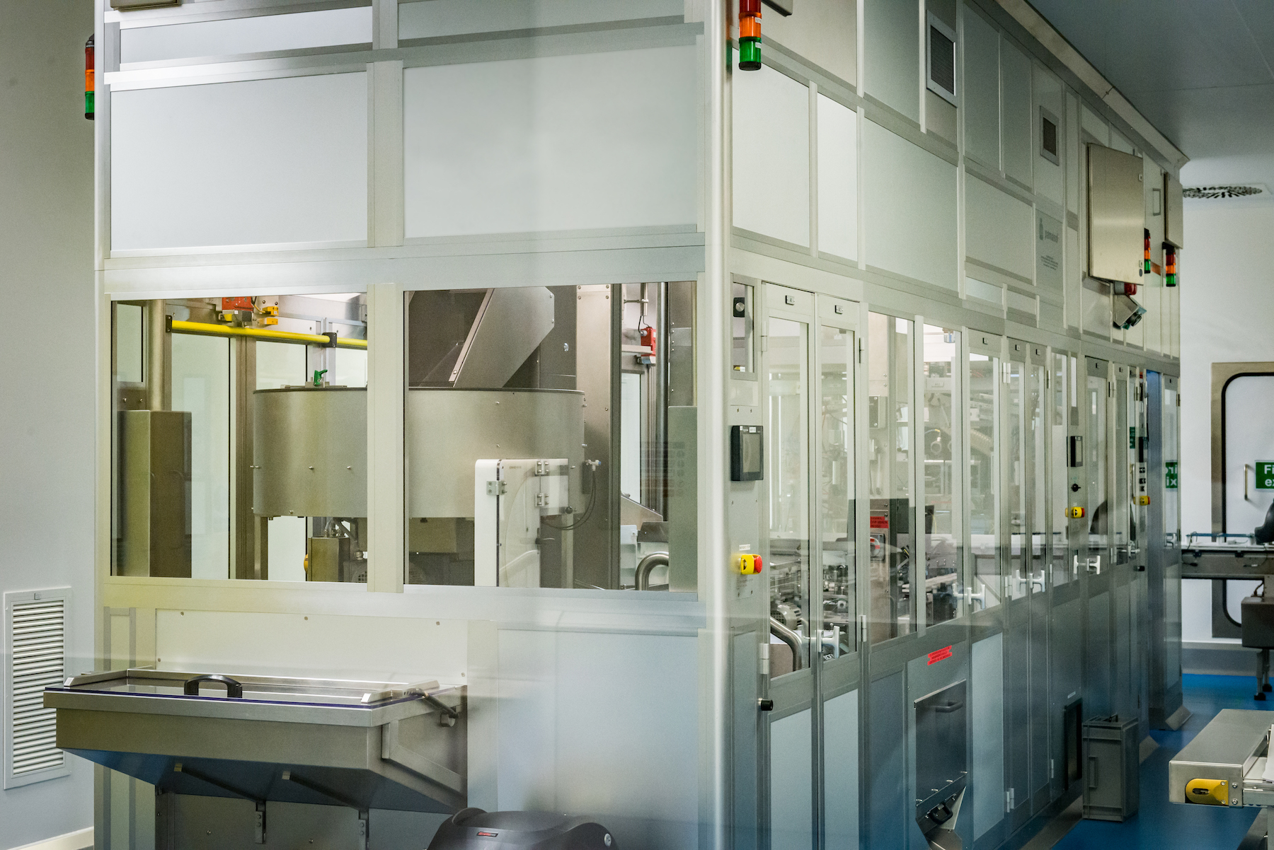 3M&rsquo;s new cold filling line for inhalation products includes the fill head and can handling equipment.