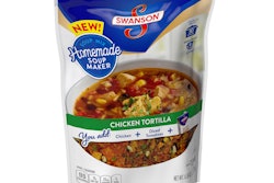 Chicken Tortilla is one of four varieties of Swanson-brand Homemade Soup Maker.