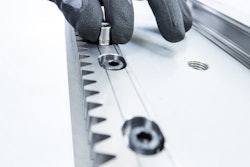 Mounting kit for rack pinning