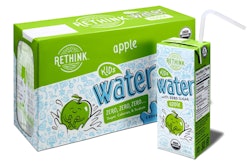 Rethink Water's redesigned packaging helps introduce new flavors.