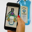 A smartphone-readable tag on Beam Suntory’s Bombay Sapphire Gin is an example of enhanced consumer engagement.