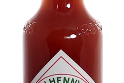 McIlhenny's 150th anniversary bottle.