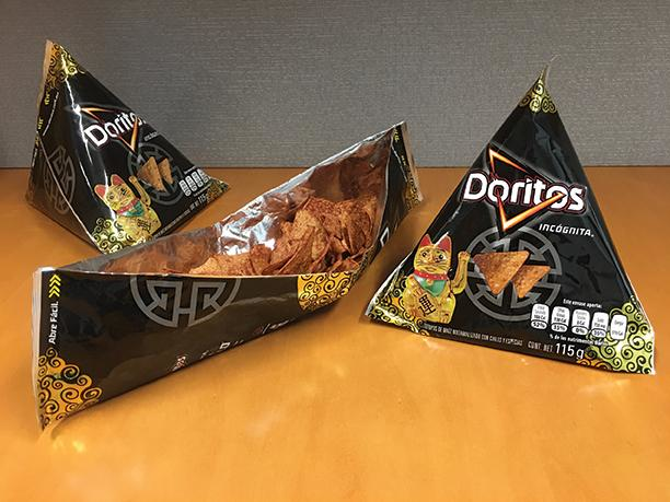 Pyramid Doritos package
