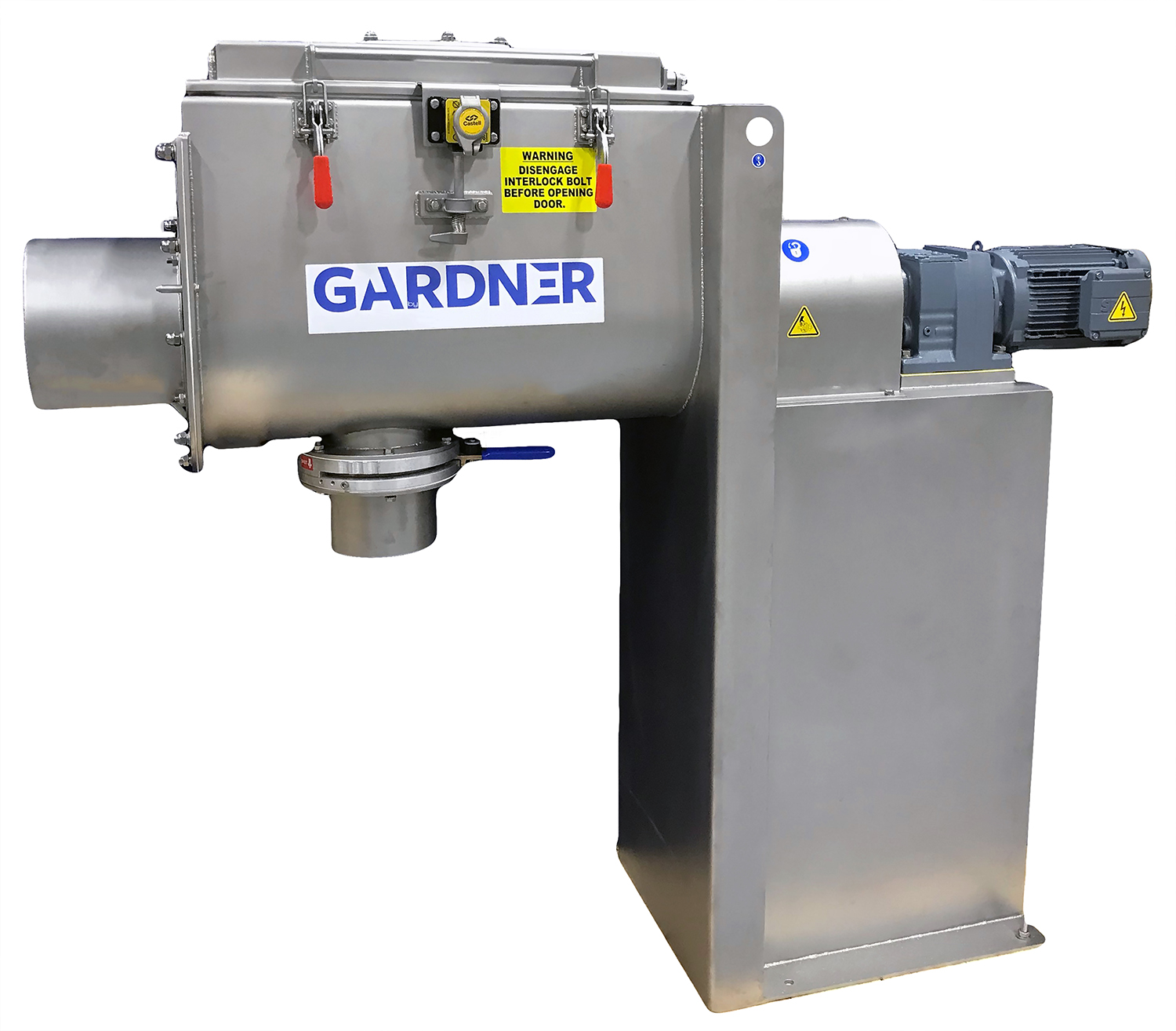 Gardner L Series compact ribbon mixer