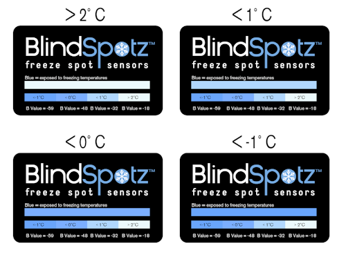 CTI BlindSpotz freeze-warning technology