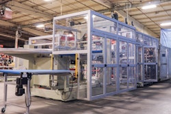 The SencorpWhite Ultra 2 is said to be the largest production steel rule die inline thermoformer in the plastics industry.