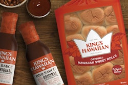 The new design uses the brand’s bright orange color along with a stylized crown that looks like the top of a pineapple.