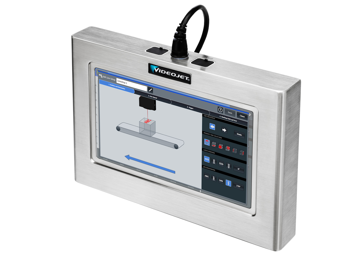 Videojet Remote laser coder control software From Videojet