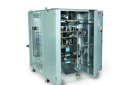 The new intermittent vf/f/s machine has reduced labor and increased production of single-serve snack bags.