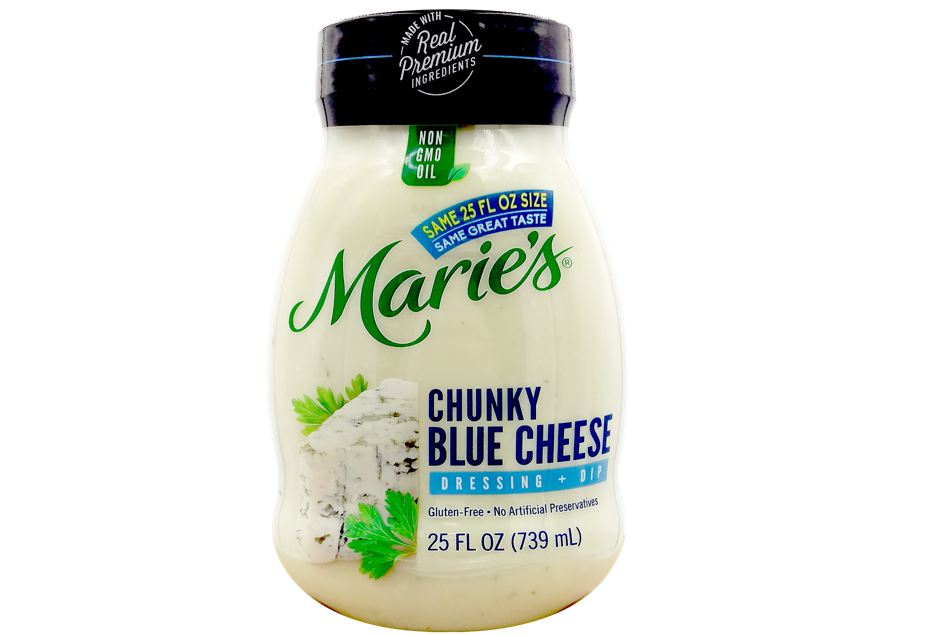 A new PET container for Marie&rsquo;s refrigerated salad dressing is 100% recyclable, BPA-free, and lighter in weight