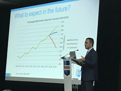 Domenech outlines three Mexican Packaging Machinery scenarios at EXPO PACK Mexico