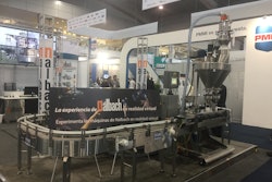 Nalbach demonstrated a multilane auger filler system