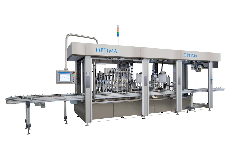 Optima Machine Optima: Powder filling for cosmetics From: Optima Machinery Corp ...