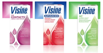 Visine’s offering focuses on two simple strategies: the specific solution, and the delivery mechanism—the drop.