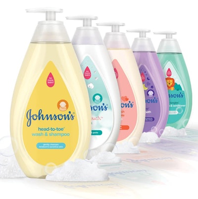 Johnson's Baby shampoo samples