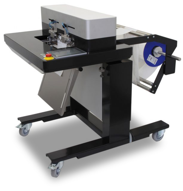 Unit is intended for high-speed bagging and sealing