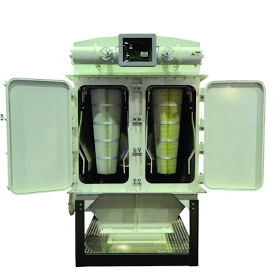 Schenck vertical cartridge filter
