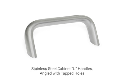GN 565.7 stainless steel cabinet U handles
