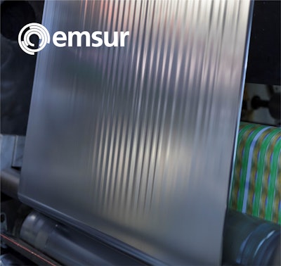 Emsur laminates and barriers