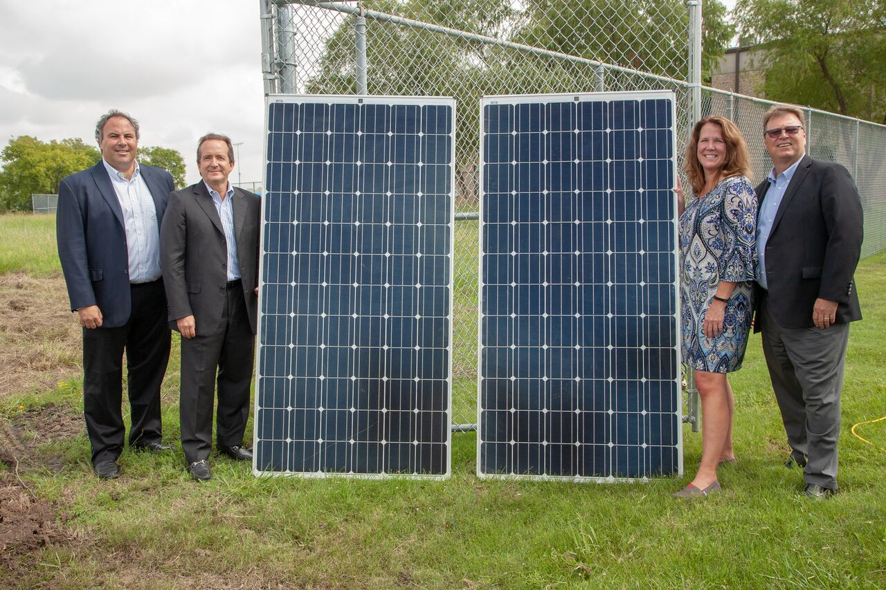 Tetra Pak solar panels