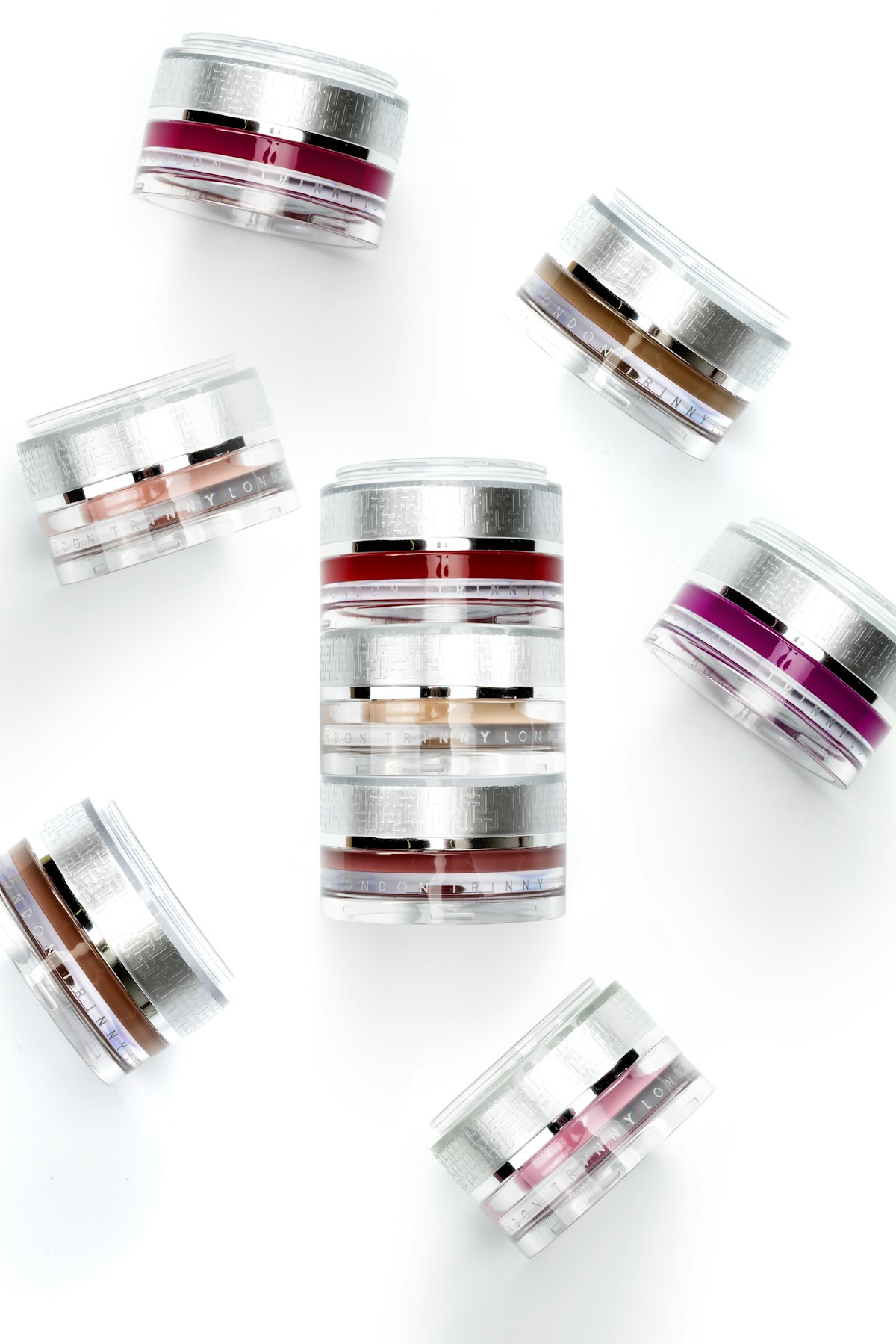 stackable snappable jars facilitate mix and match makeup blends packaging world