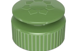 The new 100% recycled-content closure is made from recycled polypropylene clothes hangers.