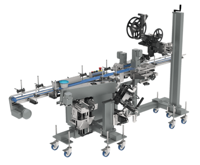 LSI-9135 wrap labeling system