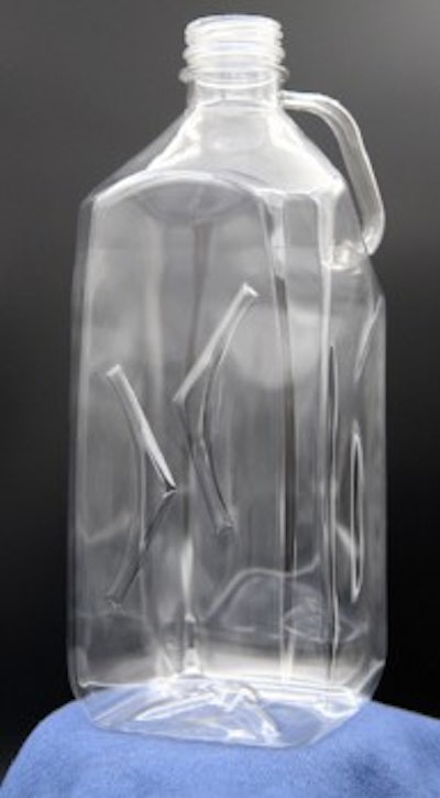 BottleOne integrated handle PET bottle