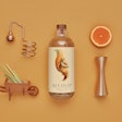 Pearlfisher illustrated the natural ingredients of Grove to cue the product experience against a muted orange color palette.