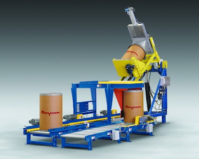 TIP-TITE drum dumping system