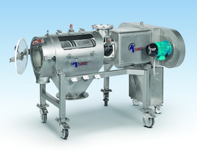 Kason MOB-DD-SS dual-drive CENTRI-SIFTER centrifugal sifter