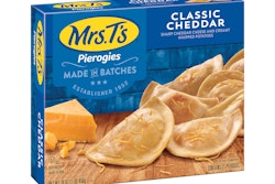 Mrs. T's Classic Cheddar Pierogies AFTER the redesign